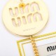Individual brand 2022 MIU MIU Miu Miu earrings Individual brand 2022 MIU MIU Miu Miu earrings