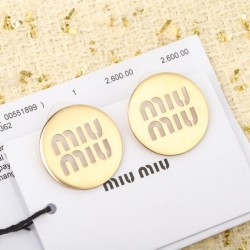 The latest deals 2022 MIU MIU Miu Miu earrings