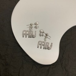 Super deals cheap 2022 MIU MIU Miu Miu earrings