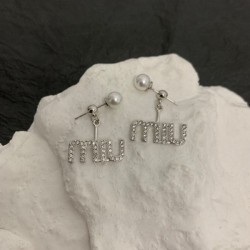 Super deals cheap 2022 MIU MIU Miu Miu earrings