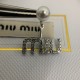 Super deals cheap 2022 MIU MIU Miu Miu earrings Super deals cheap 2022 MIU MIU Miu Miu earrings