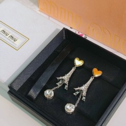 MIU MIU MIU MIU 2022AW Earrings for vivid autumn and winter