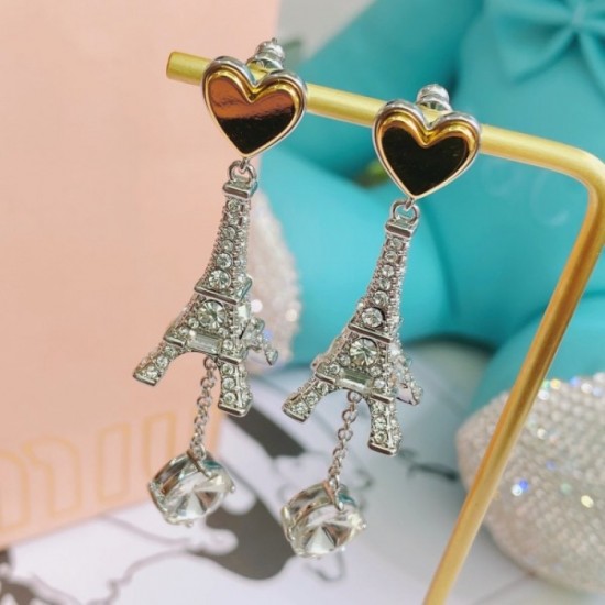 MIU MIU MIU MIU 2022AW Earrings for vivid autumn and winter MIU MIU MIU MIU 2022AW Earrings for vivid autumn and winter