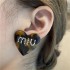 Celebrity Favorite Brand MIU MIU 2022AW Earrings