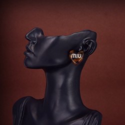 Celebrity Favorite Brand MIU MIU 2022AW Earrings