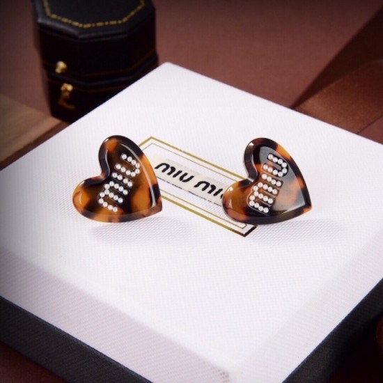 Celebrity Favorite Brand MIU MIU 2022AW Earrings Celebrity Favorite Brand MIU MIU 2022AW Earrings