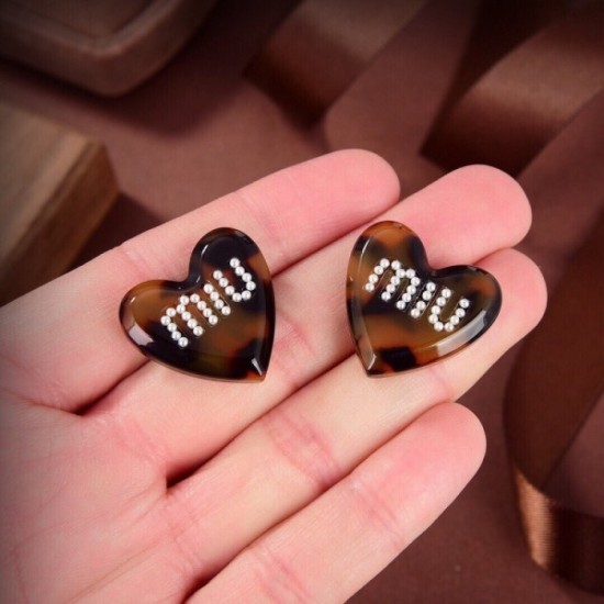 Celebrity Favorite Brand MIU MIU 2022AW Earrings Celebrity Favorite Brand MIU MIU 2022AW Earrings