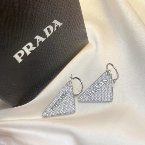 Spring Summer Trend NO1 2022 PRADA Prada Earrings Spring Summer Trend NO1 2022 PRADA Prada Earrings