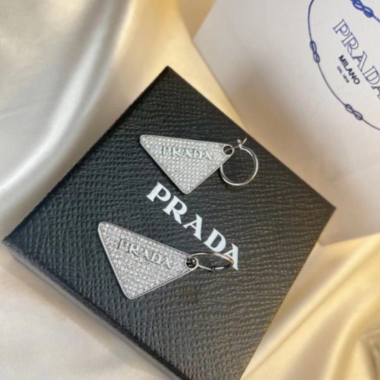 Spring Summer Trend NO1 2022 PRADA Prada Earrings Spring Summer Trend NO1 2022 PRADA Prada Earrings