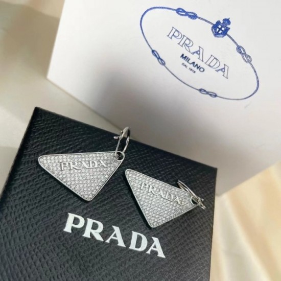 Spring Summer Trend NO1 2022 PRADA Prada Earrings Spring Summer Trend NO1 2022 PRADA Prada Earrings
