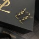 Many new favorite celebrities 2022 YSL Yves Saint Laurent earrings Many new favorite celebrities 2022 YSL Yves Saint Laurent earrings