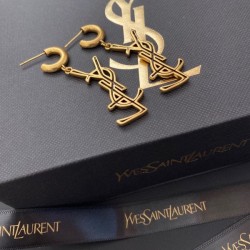 2022 YSL Yves Saint Laurent Earrings for New Office Use