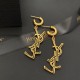 2022 YSL Yves Saint Laurent Earrings for New Office Use 2022 YSL Yves Saint Laurent Earrings for New Office Use