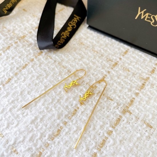 Feminine! Popular 2022 YSL Yves Saint Laurent Earrings Feminine! Popular 2022 YSL Yves Saint Laurent Earrings