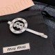MIU MIU 2022SS Hair ornaments A style that can be used for a long time this summer MIU MIU 2022SS Hair ornaments A style that can be used for a long time this summer