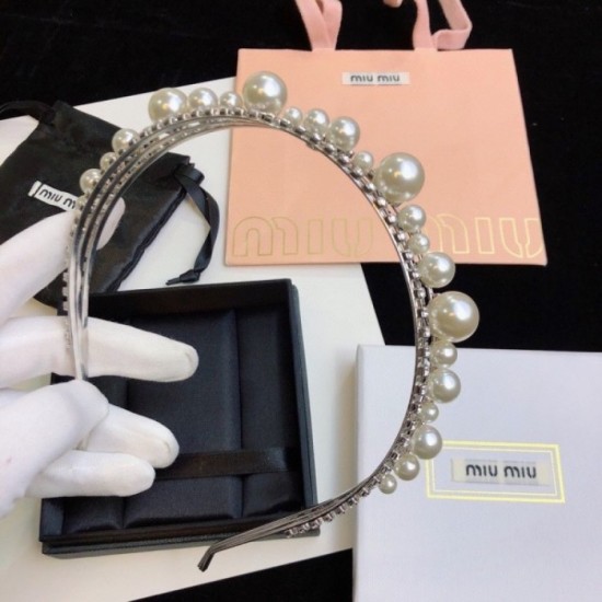 New Spring/Summer Release MIU MIU 2022AW Headband New Spring/Summer Release MIU MIU 2022AW Headband