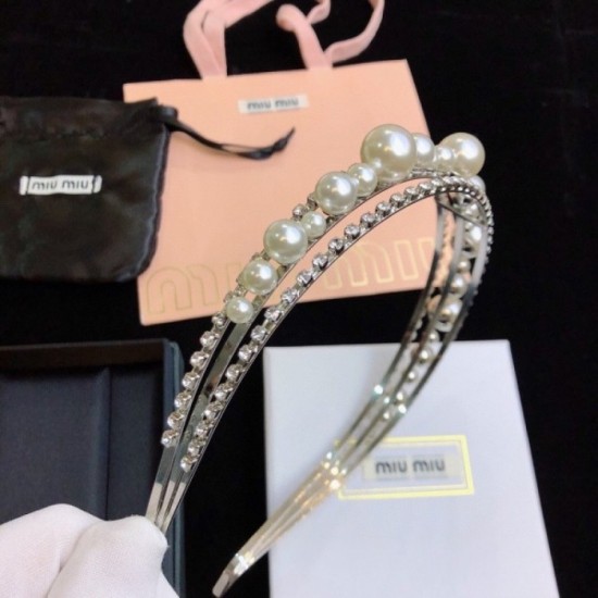 New Spring/Summer Release MIU MIU 2022AW Headband New Spring/Summer Release MIU MIU 2022AW Headband