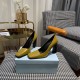 2022SS PRADA Prada high heels with the latest fashionable logo 2022SS PRADA Prada high heels with the latest fashionable logo