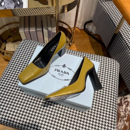 2022SS PRADA Prada high heels with the latest fashionable logo 2022SS PRADA Prada high heels with the latest fashionable logo