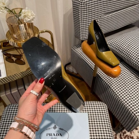 2022SS PRADA Prada high heels with the latest fashionable logo 2022SS PRADA Prada high heels with the latest fashionable logo