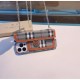 BURBERRY 2022SS Spring color pre-emptive iphone carrying case 2 colors selectable BURBERRY 2022SS Spring color pre-emptive iphone carrying case 2 colors selectable