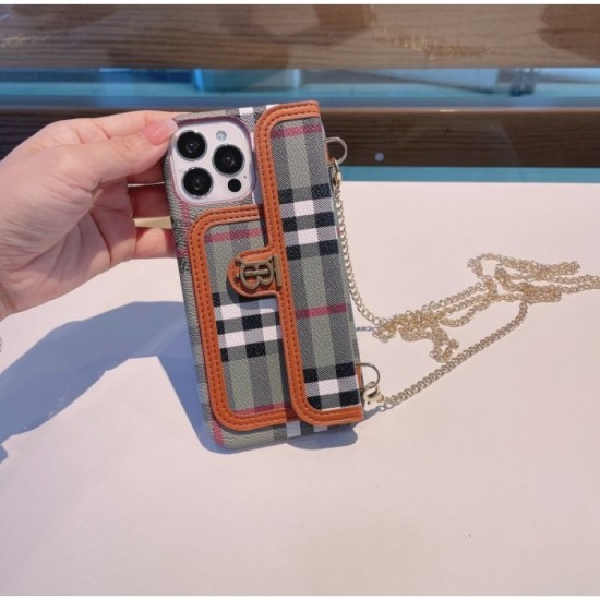 BURBERRY 2022SS Spring color pre-emptive iphone carrying case 2 colors selectable BURBERRY 2022SS Spring color pre-emptive iphone carrying case 2 colors selectable