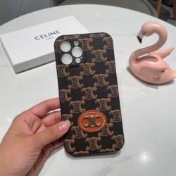 CELINE Celine 2022SS iphone carrying case that emphasizes looseness and comfort