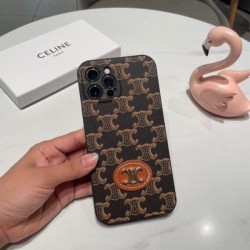 CELINE Celine 2022SS iphone carrying case that emphasizes looseness and comfort