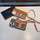 CELINE Celine 2022SS This year's style iphone carrying case CELINE Celine 2022SS This year's style iphone carrying case