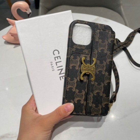 CELINE Celine 2022SS New Year Sale Item iphone Carrying Case CELINE Celine 2022SS New Year Sale Item iphone Carrying Case