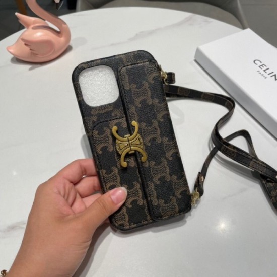 CELINE Celine 2022SS New Year Sale Item iphone Carrying Case CELINE Celine 2022SS New Year Sale Item iphone Carrying Case