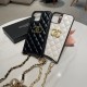 CHANEL 2022SS Wearing fashionable advanced iphone carrying case 2 colors selectable CHANEL 2022SS Wearing fashionable advanced iphone carrying case 2 colors selectable