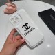 CHANEL 2022SS Especially this season's spring and summer attention iphone carrying case 2 colors selectable CHANEL 2022SS Especially this season's spring and summer attention iphone carrying case 2 colors selectable