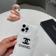 CHANEL 2022SS Especially this season's spring and summer attention iphone carrying case 2 colors selectable CHANEL 2022SS Especially this season's spring and summer attention iphone carrying case 2 colors selectable