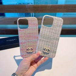 CHANEL 2022SS Comfortable to wear even in summer iphone carrying case 2 colors selectable