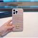 CHANEL 2022SS Comfortable to wear even in summer iphone carrying case 2 colors selectable CHANEL 2022SS Comfortable to wear even in summer iphone carrying case 2 colors selectable