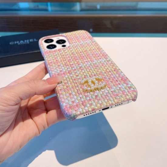 CHANEL 2022SS Comfortable to wear even in summer iphone carrying case 2 colors selectable CHANEL 2022SS Comfortable to wear even in summer iphone carrying case 2 colors selectable