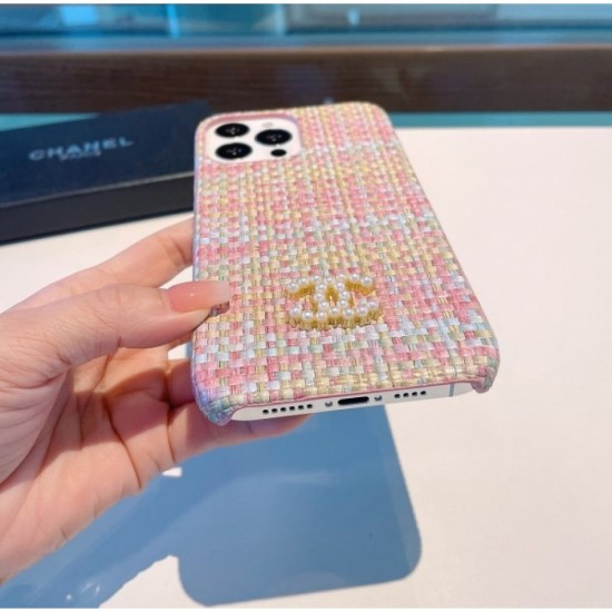 CHANEL 2022SS Comfortable to wear even in summer iphone carrying case 2 colors selectable CHANEL 2022SS Comfortable to wear even in summer iphone carrying case 2 colors selectable
