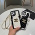 CHANEL 2022SS Spring / Summer new work at once iphone carrying case 2 colors selectable