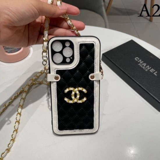 CHANEL 2022SS Spring / Summer new work at once iphone carrying case 2 colors selectable CHANEL 2022SS Spring / Summer new work at once iphone carrying case 2 colors selectable