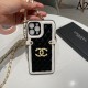 CHANEL 2022SS Spring / Summer new work at once iphone carrying case 2 colors selectable CHANEL 2022SS Spring / Summer new work at once iphone carrying case 2 colors selectable