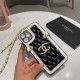 CHANEL 2022SS Spring / Summer new work at once iphone carrying case 2 colors selectable CHANEL 2022SS Spring / Summer new work at once iphone carrying case 2 colors selectable
