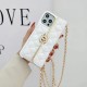 CHANEL 2022SS This year's popular outfit iphone carrying case 2 colors selectable CHANEL 2022SS This year's popular outfit iphone carrying case 2 colors selectable