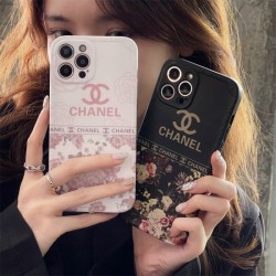 CHANEL 2022SS Gentle luxury popular color iphone carrying case 2 colors selectable