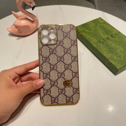 GUCCI Gucci 2022SS trend color iphone carrying case