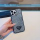PRADA Prada 2022SS Popular Sale 100% New iphone Carrying Case PRADA Prada 2022SS Popular Sale 100% New iphone Carrying Case