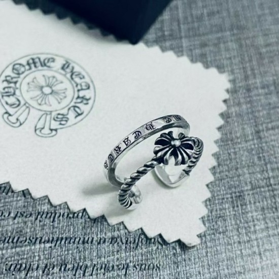 CHROME HEARTS Chrome Hearts 2022SS Explosive popular ring this season CHROME HEARTS Chrome Hearts 2022SS Explosive popular ring this season