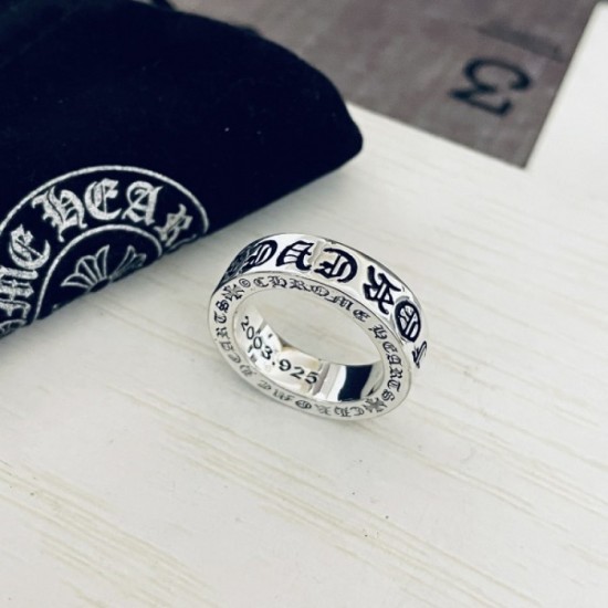 CHROME HEARTS Chrome Hearts 2022SS Explosive popular standard product ring this season CHROME HEARTS Chrome Hearts 2022SS Explosive popular standard product ring this season