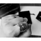 2022SS CHROME HEARTS CHROME HEARTS unique design ring 2022SS CHROME HEARTS CHROME HEARTS unique design ring