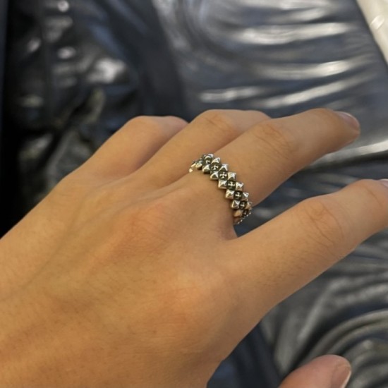 2022SS CHROME HEARTS CHROME HEARTS luxury style ring 2022SS CHROME HEARTS CHROME HEARTS luxury style ring